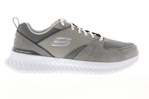 Skechers Matera 2.0 Konstable 232058 Mens Gray Suede Low Top Sneakers Shoes