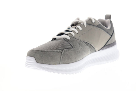 Skechers Matera 2.0 Konstable 232058 Mens Gray Suede Low Top Sneakers Shoes