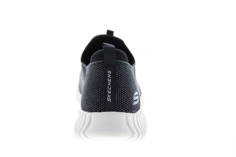 Skechers Sport Elite Flex 232066 Mens Black Canvas Lifestyle Sneakers Shoes
