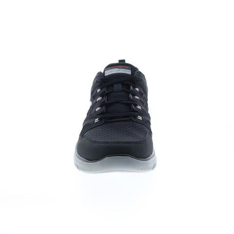Skechers Summits New World 232069 Mens Black Canvas Athletic Running Shoes