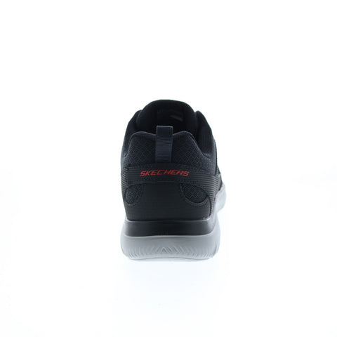 Skechers Summits New World 232069 Mens Black Canvas Athletic Running Shoes