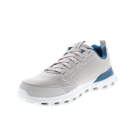 Skechers Glide Step 232135 Mens Gray Canvas Lifestyle Sneakers Shoes