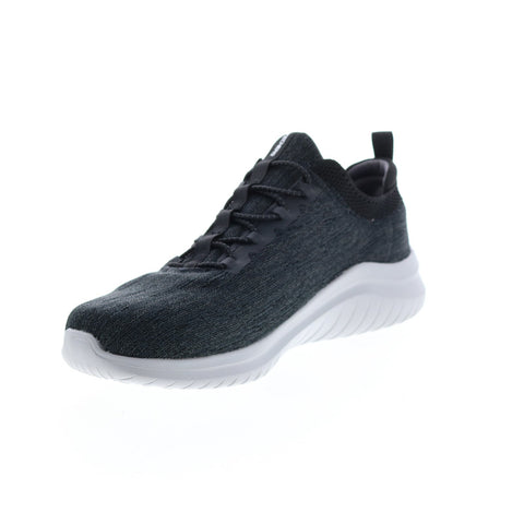 Skechers Ultra Flex 2.0 Cryptic Mens Black Wide Lifestyle Sneakers Shoes