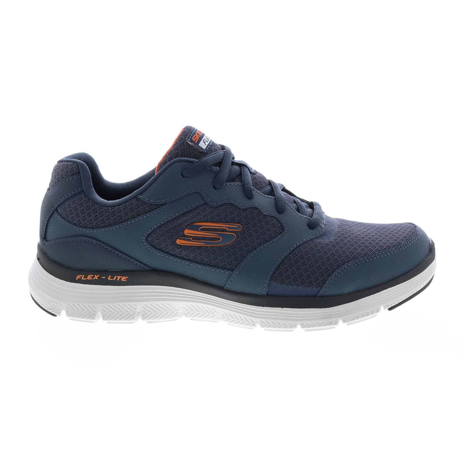 靴 H Skechers Flex Advantage 4.0 232225 Mens Blue Lifestyle Sneakers
