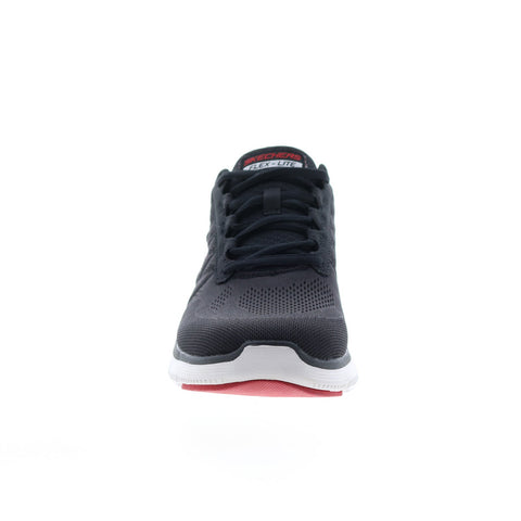 Skechers Flex Advantage 4.0 Valkin Mens Black Lifestyle Sneakers Shoes