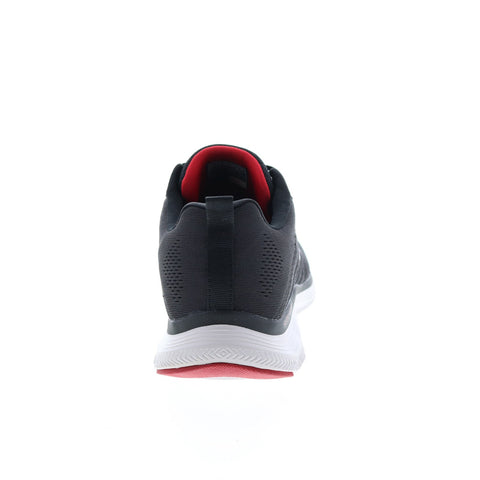 Skechers Flex Advantage 4.0 Valkin Mens Black Lifestyle Sneakers Shoes
