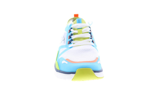 Skechers Ultra Groove 232251 Mens White Blue Lifestyle Sneakers Shoes