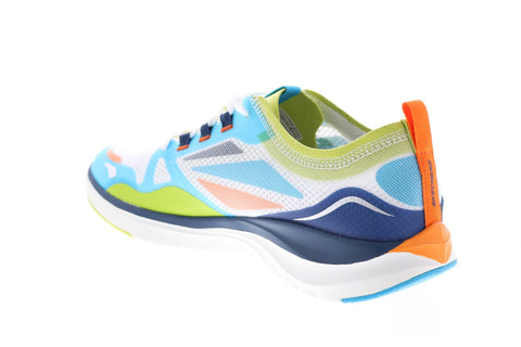 Skechers Ultra Groove 232251 Mens White Blue Lifestyle Sneakers Shoes