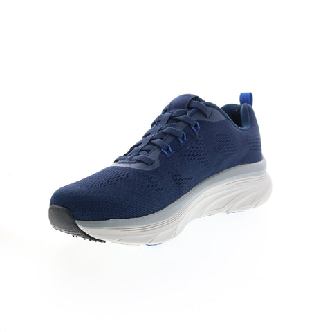 Skechers Relaxed Fit D'Lux Walker Commuter 232261 Mens Blue Sneakers Shoes