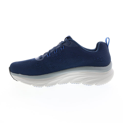 Skechers Relaxed Fit D'Lux Walker Commuter 232261 Mens Blue Sneakers Shoes