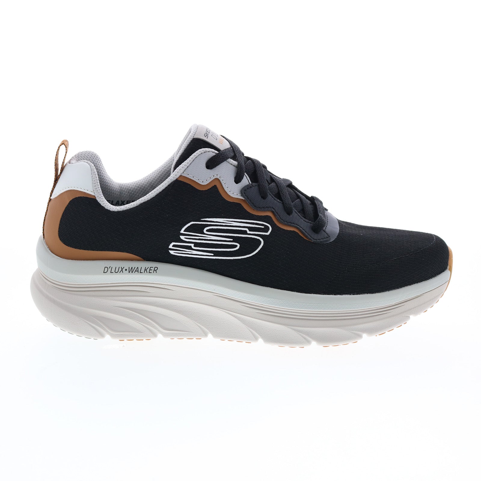 Ruru✩ ② Skechers D'Lux Walker Scrambler 232264 Mens Black Lifestyle