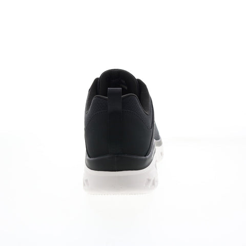 Skechers Glide Step Sport New Approach Mens Black Wide Lifestyle Sneakers Shoes