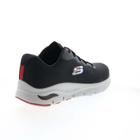 Skechers Arch Fit Infinity Cool Mens Black Extra Wide Sneakers Shoes