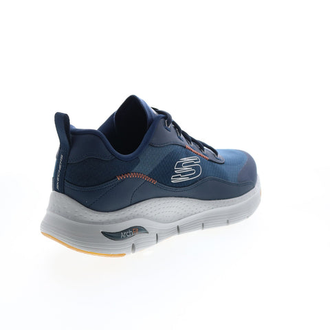 Skechers Arch Fit Cool Oasis Mens Blue Wide Lifestyle Sneakers Shoes