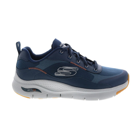 Skechers Arch Fit Cool Oasis Mens Blue Wide Lifestyle Sneakers Shoes