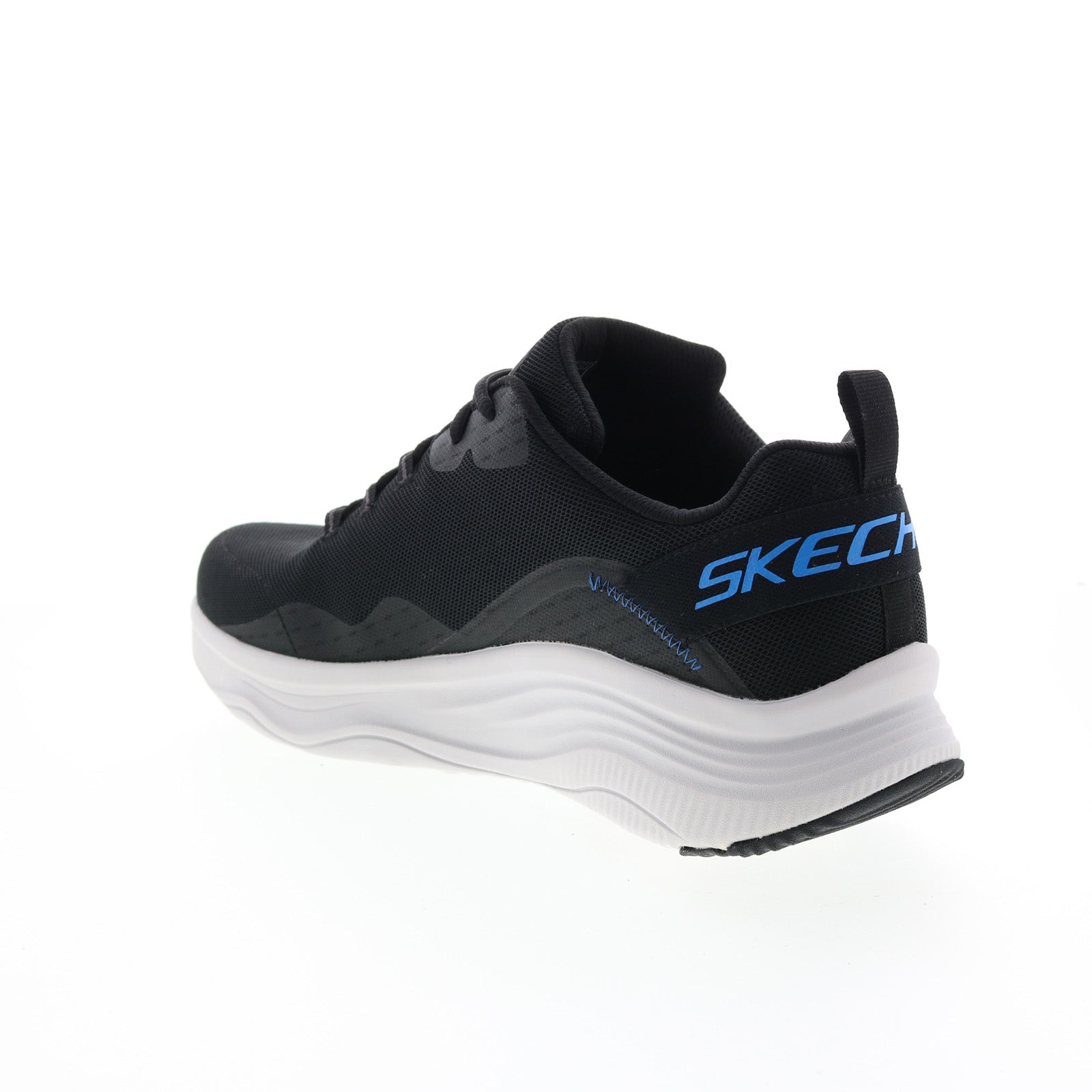 Skechers Relaxed Fit D'Lux Fitness Roam Free Mens Black Sneakers
