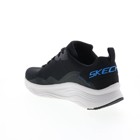 Skechers D'Lux Fitness Roam 232358 Mens Black Canvas Lifestyle Sneakers Shoes