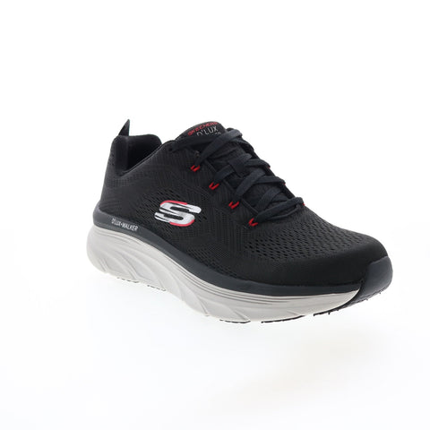 Skechers Relaxed Fit D'Lux Walker Meerno Mens Black Lifestyle Sneakers Shoes