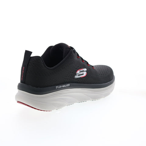 Skechers Relaxed Fit D'Lux Walker Meerno Mens Black Lifestyle Sneakers Shoes