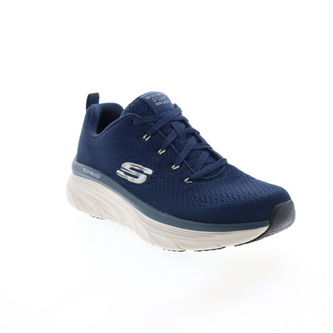 Skechers Relaxed Fit D'Lux Walker Meerno Mens Blue Lifestyle Sneakers Shoes