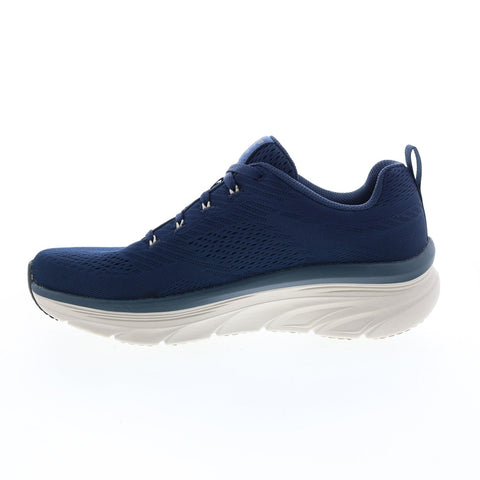 Skechers Relaxed Fit D'Lux Walker Meerno Mens Blue Lifestyle Sneakers Shoes