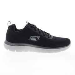 Skechers Summits Torre 232395 Mens Black Canvas Lifestyle Sneakers Shoes