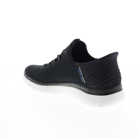 Skechers Summits High Range 232457 Mens Black Canvas Lifestyle Sneakers Shoes