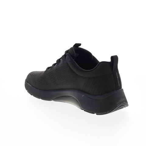 Skechers Skech Air Arch Fit 232556 Mens Black Canvas Lifestyle Sneakers Shoes