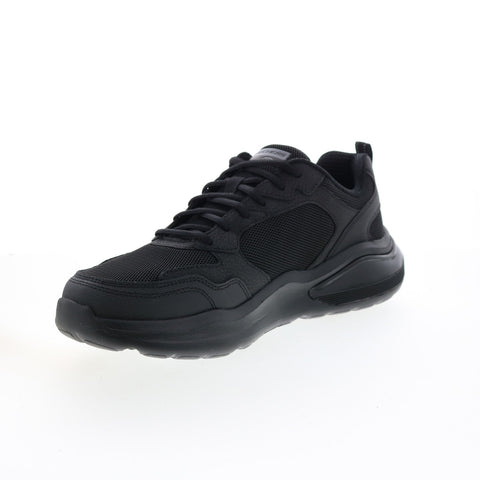 Skechers Air Cushioning Binson 232560 Mens Black Lifestyle Sneakers Shoes