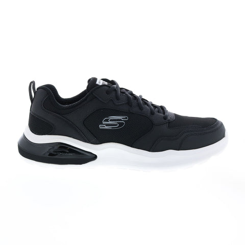 Skechers Air Cushioning Binson 232560 Mens Black Lifestyle Sneakers Shoes