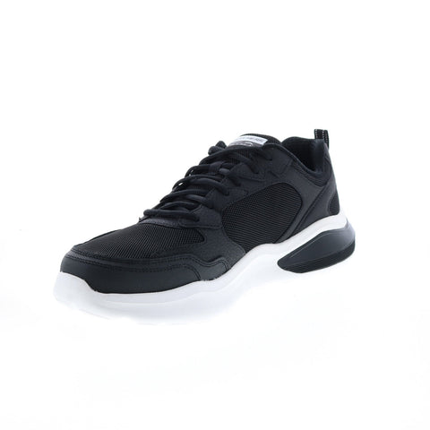 Skechers Air Cushioning Binson 232560 Mens Black Lifestyle Sneakers Shoes
