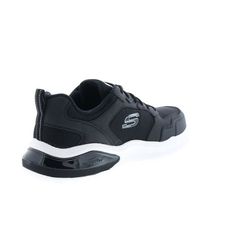 Skechers Air Cushioning Binson 232560 Mens Black Lifestyle Sneakers Shoes