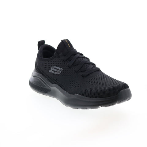 Skechers Air Cushioning 232561 Mens Black Canvas Lifestyle Sneakers Shoes