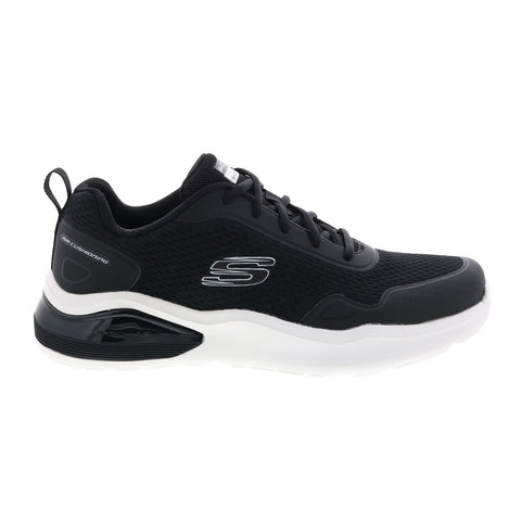 Skechers Air Cushioning Citro Mens Black Wide Lifestyle Sneakers Shoes
