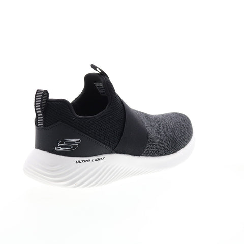 Skechers Bounder Inshore 232575W Mens Black Wide Lifestyle Sneakers Shoes