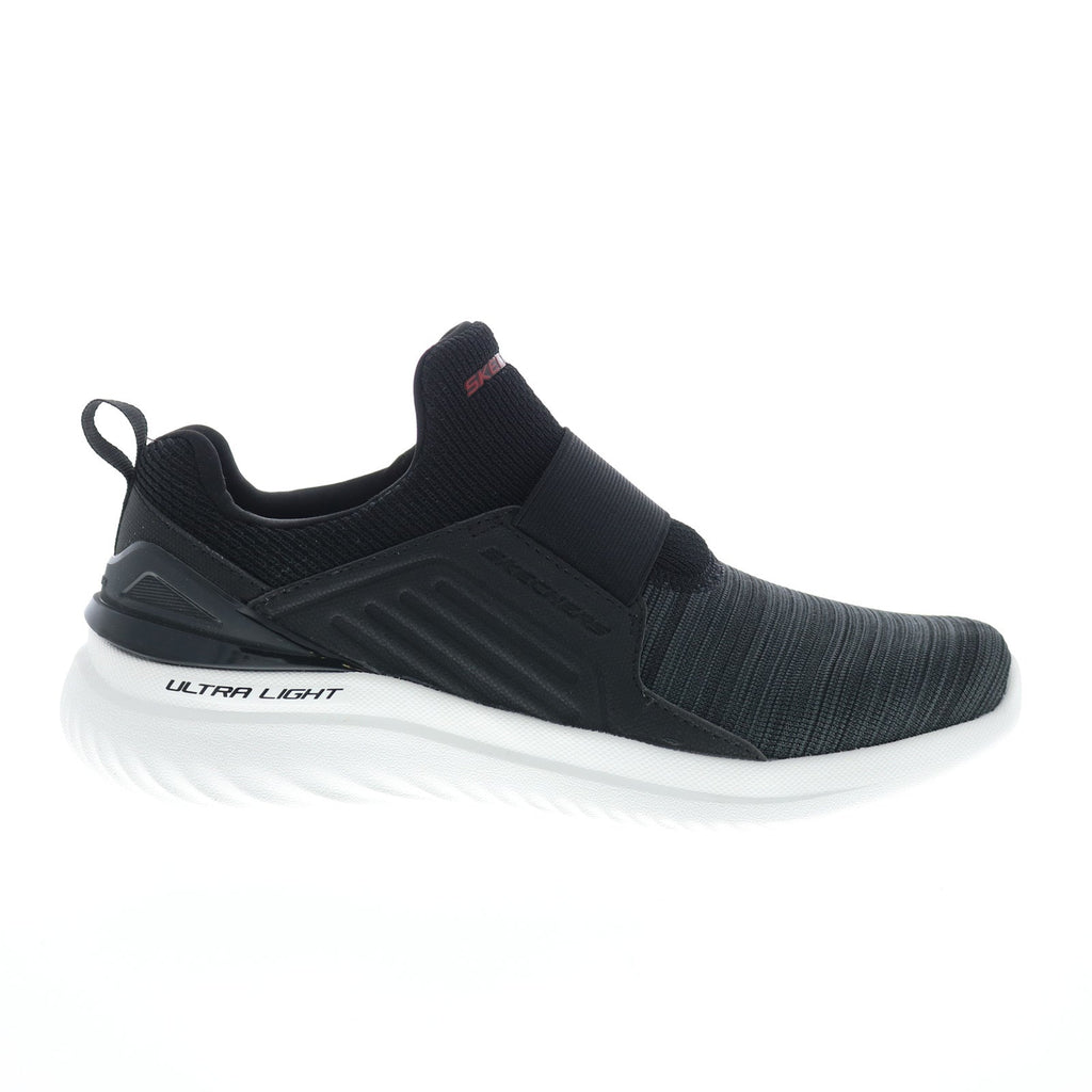 Skechers Bounder 2.0 Balmor 232676 Mens Black Canvas Lifestyle Sneaker ...