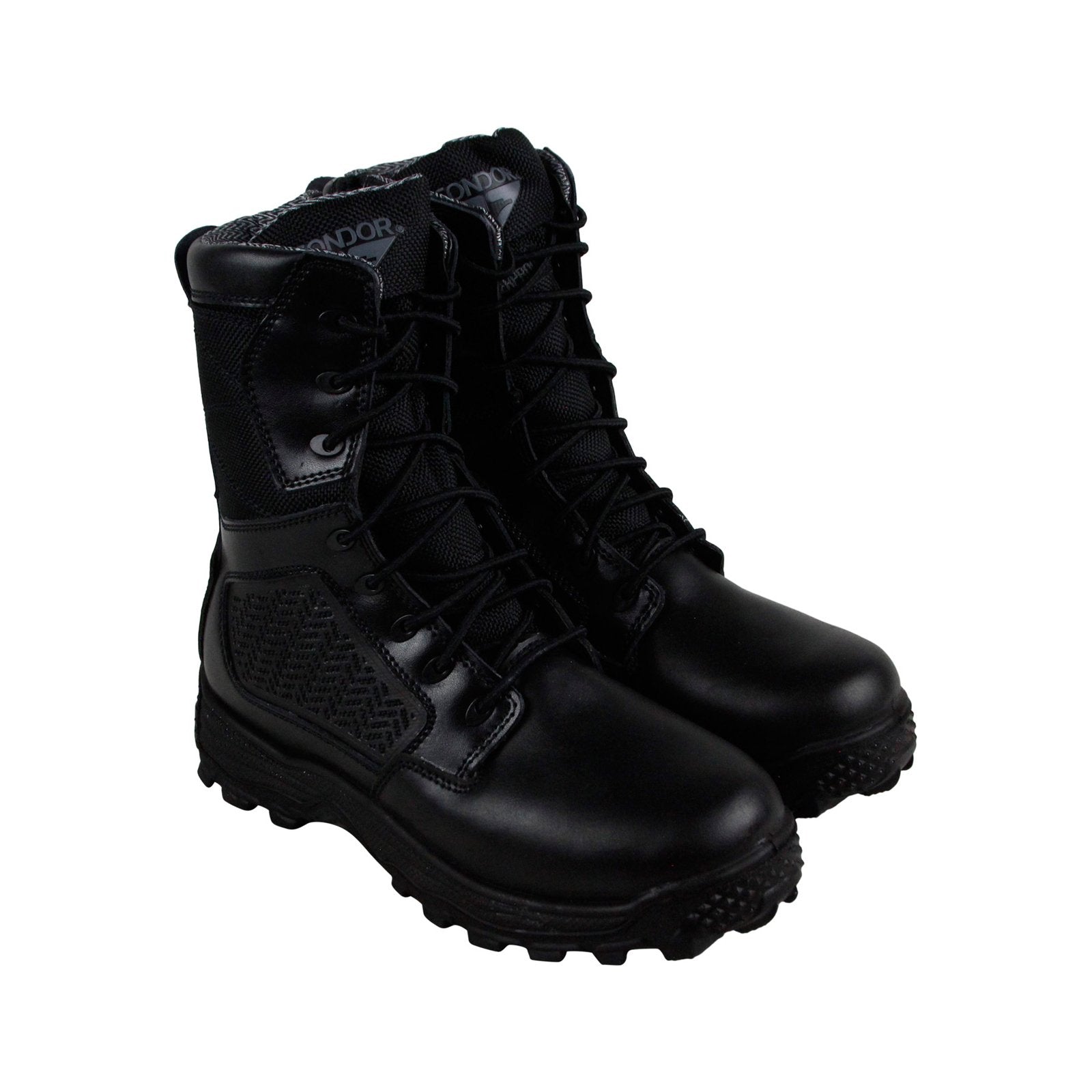 Condor Murphy Tactical 235005-1 Mens Black Leather Lace Up Boots