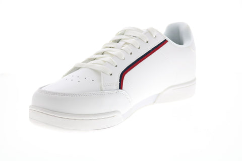 Skechers Endour Mindelta 237136 Mens White Leather Lifestyle Sneakers Shoes