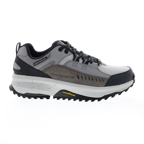 Skechers Bionic Trail Road 237219W Mens Gray Wide Athletic Hiking Shoes