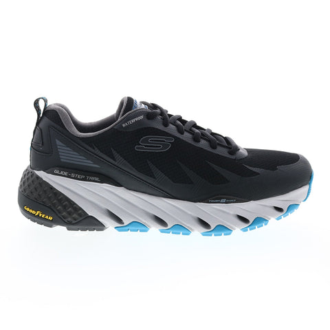 Skechers Glide Step Trail Botanic 237254 Mens Black Athletic Hiking Shoes