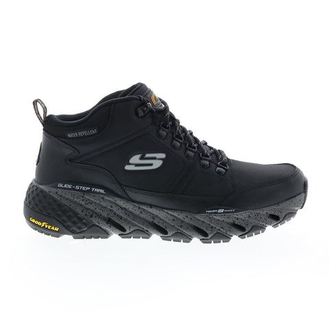Skechers Glide Step Trail Woodward 237257 Mens Black Athletic Hiking Shoes