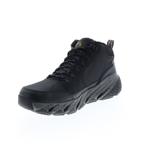 Skechers Glide Step Trail Woodward 237257 Mens Black Athletic Hiking Shoes