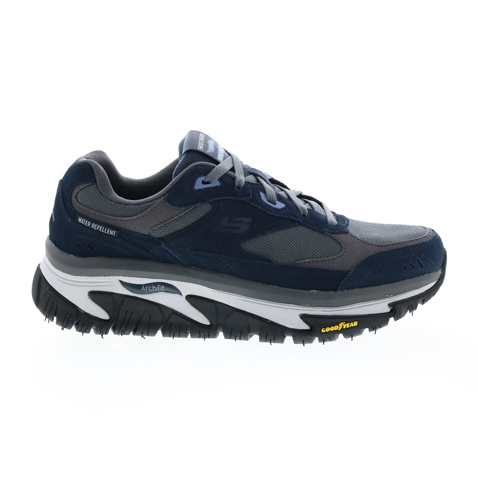 Skechers Arch Fit Road Walker 237332 Mens Gray Lifestyle Sneakers