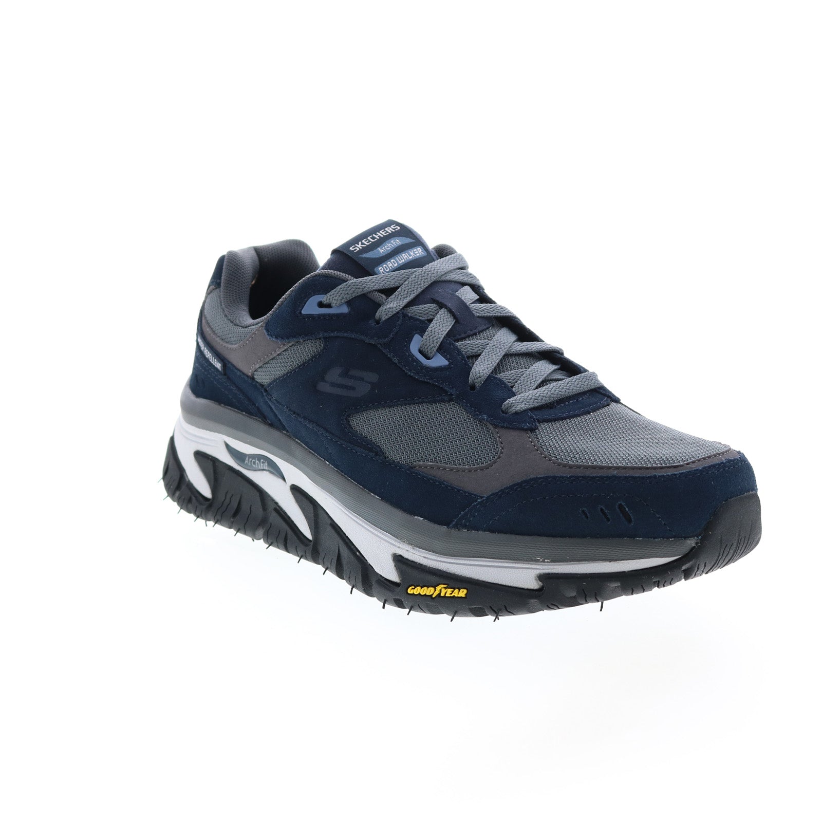 Skechers Arch Fit Road Walker 237332 Mens Gray Lifestyle Sneakers