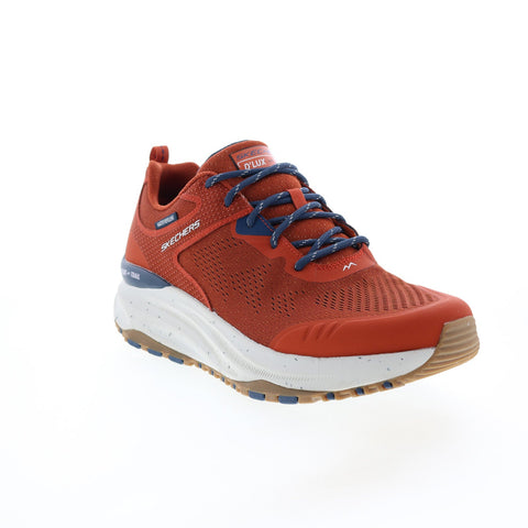 Skechers D'Lux Trail 237336 Mens Orange Canvas Athletic Hiking Shoes