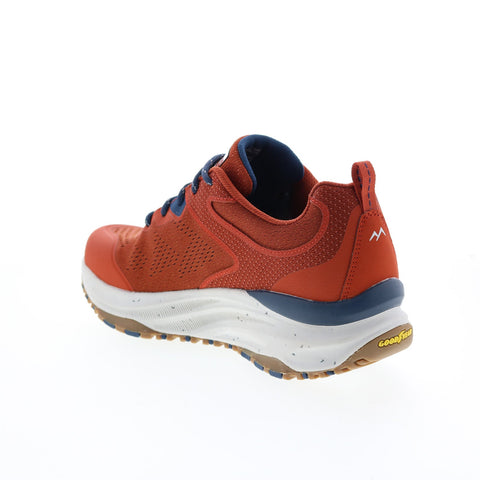 Skechers D'Lux Trail 237336 Mens Orange Canvas Athletic Hiking Shoes
