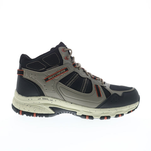 Skechers Hillcrest Cross Shift 237380 Mens Black Synthetic Hiking Boots