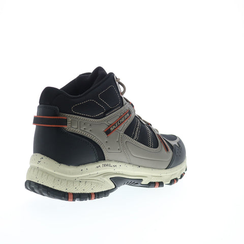 Skechers Hillcrest Cross Shift 237380 Mens Black Synthetic Hiking Boots