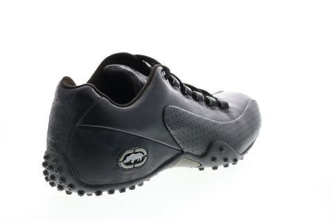 Marc Ecko Mask 24023 Mens Black Leather Lace Up Lifestyle Sneakers Shoes