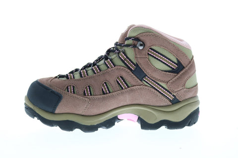 Hi-Tec Bandera Mid WP 24045 Mens Brown Suede Mesh Lace Up Hiking Boots